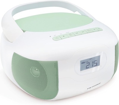 Radio ODTWARZACZ CD MP3 SD BT Metronic 477186 MIĘTOWY