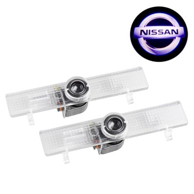 2 LUZ DIODO LUMINOSO LED POWITALNE NISSAN-BIALY  