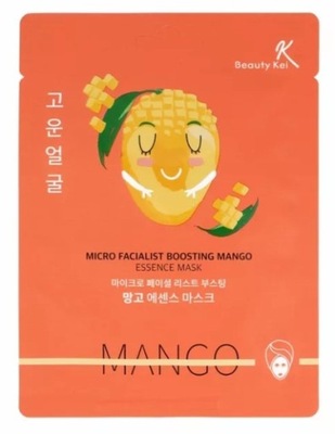 Koreańska maska w płacie MANGO Beauty Kei