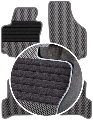 SEAT ALTEA XL 2006-2015 ESCOBILLAS GOMA PARA COCHE EVA  