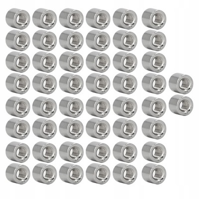 50 sztuk okrągły zestaw nakrętek łączących gwint