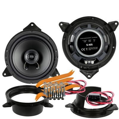 ALTAVOCES 300W VOLVO S60 S70 V70 XC70 DE PUERTA PARTE TRASERA NUEVO DISTANCIAS POTENTE JUEGO  