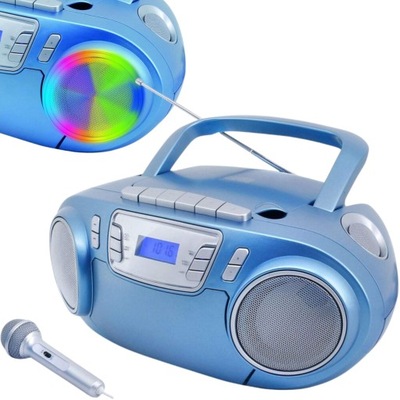 RADIOODTWARZACZ BOOMBOX Z CD SOUNDMASTER SCD5800BL
