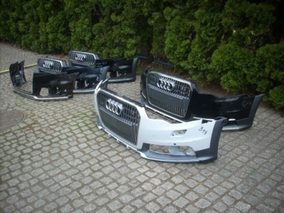 Audi a6 c7 4g allroad lift перед бампер передний ew. przed liftem фото №1