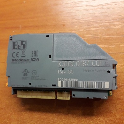 B&R X20 SYSTEM X20 BC 0087-C01 X20BC0087 Modbus/TCP Modbus/UDP