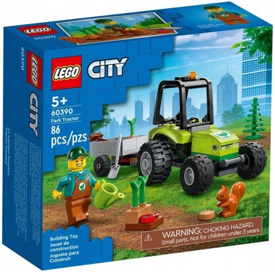 Lego City Traktor w parku