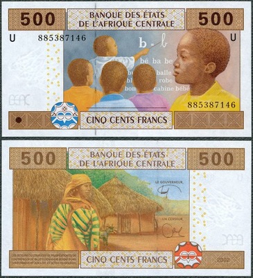 CFA - Kamerun - 500 franków 2002 (2017) * P206Ue