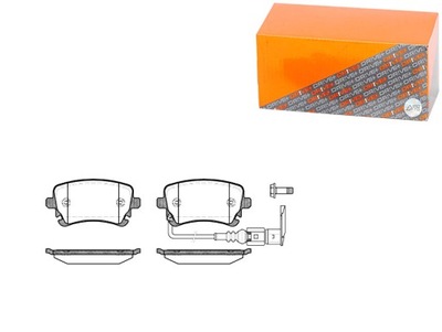 КОЛОДКИ ТОРМОЗНЫЕ ЗАД VOLKSWAGEN T5 03- DRIVE+