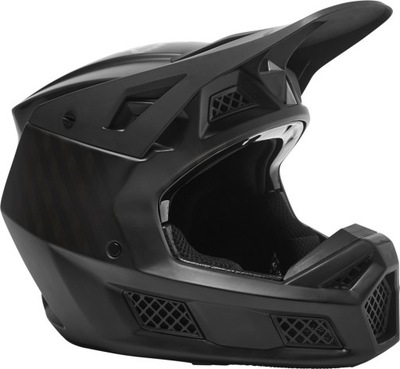 ШЛЕМ МУЖСКОЙ FOX V3 RS BLACK CARBON HELMET, ECE S