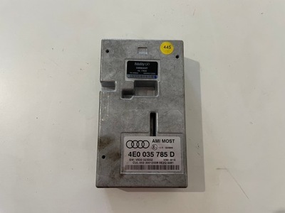 Блок управления модуль интерфейс ami audi q7 4l 4e0035785d фото №1
