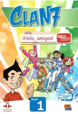 Clan 7 Con Hola, Amigos! 1. Podręcznik