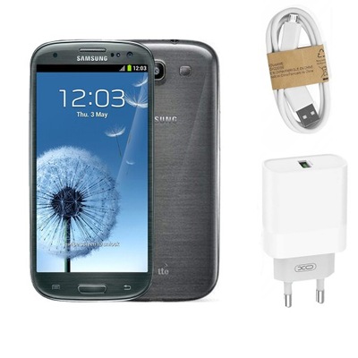 Smartfon Samsung Galaxy SIII Szary + GRATISY