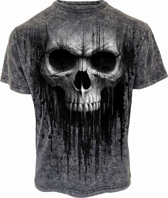 Acid Skull T-shirt - Spiral L
