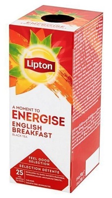 Herbata BREAKFAST ENGLISH Lipton 25 kopert