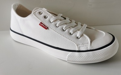 Levi's r 44 sneakersy buty Tenisówki trampki białe