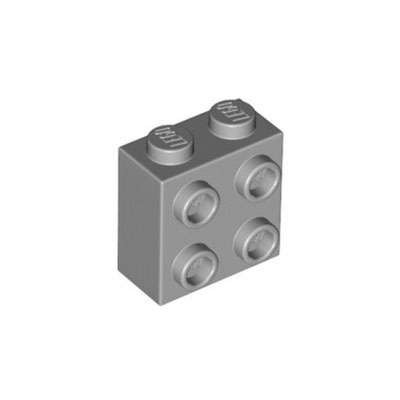 LEGO Klocek z wypustkami 6123809 1x2 szary jasny 22885 9szt Nowe