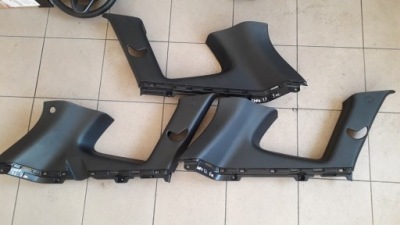 Kia carens iv 2013-17 блок двигателя защита стойка чёрный фото №1