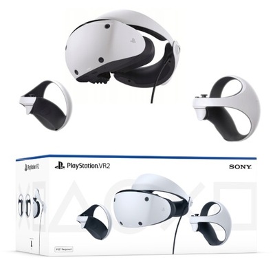 OKULARY GOGLE VR SONY Playstation 5 PS5 VR2 + VR2 SENSE + PUDEŁKO - KOMPLET