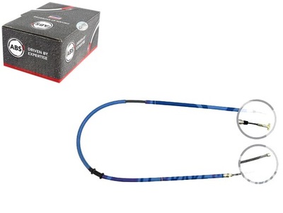 Трос гальма ручного fiat albea 02- lt a.b.s. фото №1