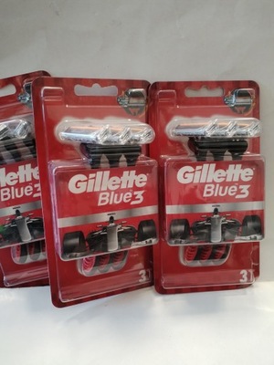 Gillette Blue 3 NITRO maszynki 3SZTUKI