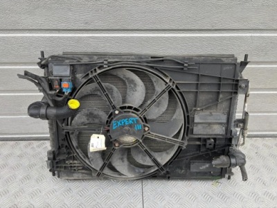 Citroen jumpy 3 expert радиатор комплект вентилятор фото №1