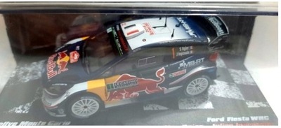 FORD FIESTA WRC 1/43 Sebastien Ogier Model z Gazetką