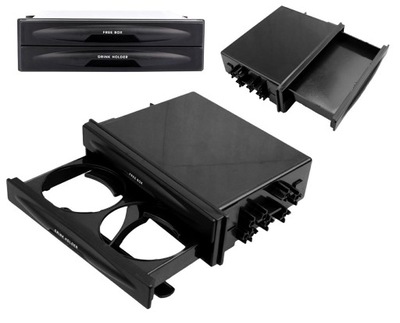 Кишеня 1 din кронштейн na чашка напій бардачок радіо фото №1