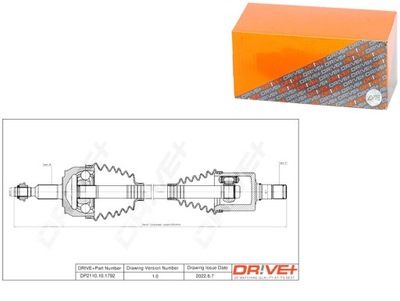 ПОЛУОСЬ ПРИВОДНАЯ VOLKSWAGEN T5 09-15 L DRIVE+