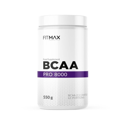 FITMAX BCAA Pro 8000 550g Cytryna Grejpfrut