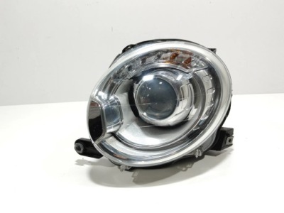 Fiat 500 лампа левый перед ксенон комплектная eu фото №1