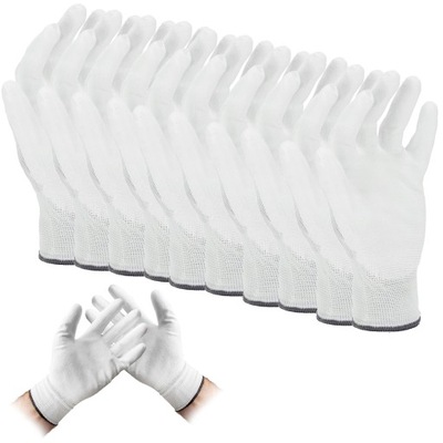 5x PARA RĘKAWICZKI RĘKAWICE ROBOCZE OCHRONNE MOCNE R.10 XL