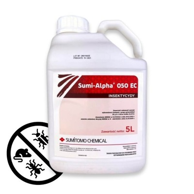 SUMI ALPHA 050 EC 5L KONCENTRAT ŚRODEK OWADOBÓJCZY PSZENICA OZIMA RZEPAK
