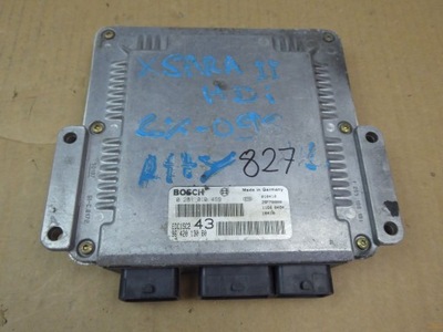 Бортовой компьютер citroen xsara 0281010499 9642013080 фото №1