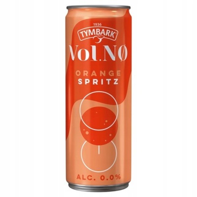 Tymbark Napój bezalkoholowy orange SPRITZ 250 ml