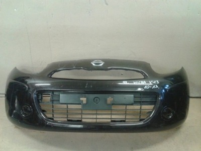 Nissan micra 2010 бампер перед фото №1