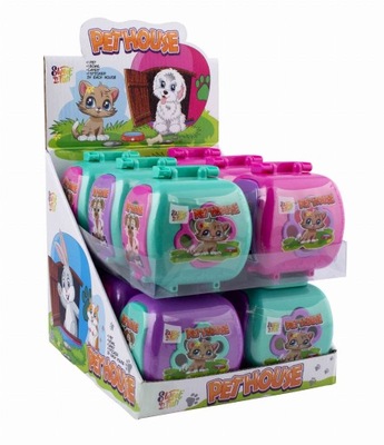 DOMEK TRANSPORTER DLA ZWIERZĄT PET HOUSE 12 szt