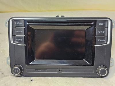 RADIO CD EKRANĖLIS EKRANAS 1K8035150A VW CADDY TRANSPORTER T6 