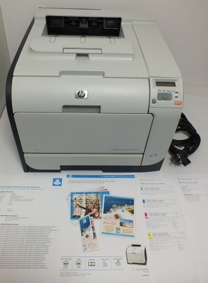 HP Color LaserJet CP2025 oryginalne tonery kable 18766 wydruków