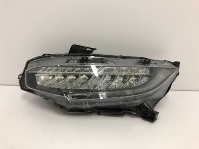 Honda civic x 17-лампа передняя full led левая фото №1
