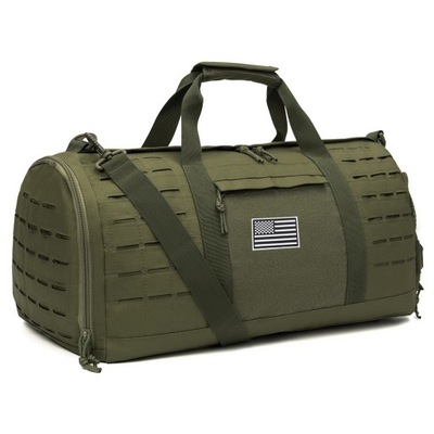 QT&QY 40L Sport Gym Bag Tactical Travel Duffle Bag For Men Military