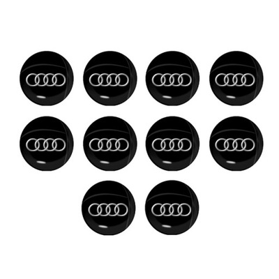 10 VIENETŲ LIPDUKŲ Z LOGO AUTOMOBILIO : AUDI 