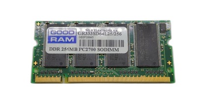 RETRO PAMIĘĆ RAM GOOD RAM DDR 256MB GR333SD64L25