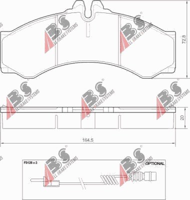 ZAPATAS PARTE DELANTERA MERCEDES SPRINTER 1995-2006  