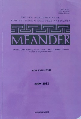 Meander 2009-2012 LXIV-LXVII