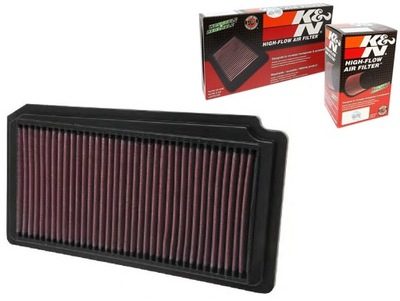 K&N FILTERS SPORTINIS FILTRAS ORO - PANELOWY (DL.: 283MM, SZER.: 146MM, 