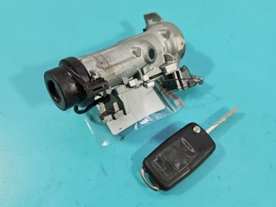 Замок зажигания ключ вкладка vw golf plus 1k0905865als фото №1