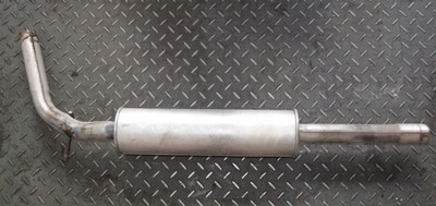 Гаситель выхлоп средний vw polo 6n 1.0 фото №1