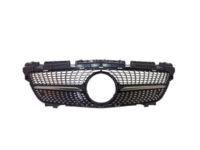 Решётка радиатора diamond mercedes benz slk r172 2011- 2014 фото №1