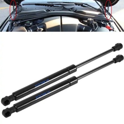 1 PAIR ENGINE HOOD HOOD RESTYLING SUPPORTS FIT PARA BMW E60 E61 M5 525 528~70531  