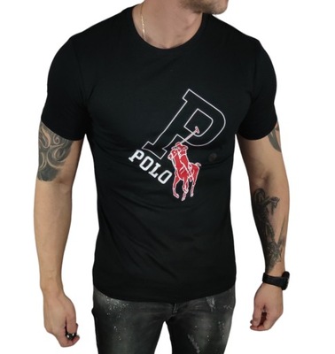 T-shirt Ralph Lauren POLO czarny - S